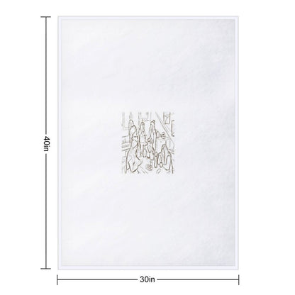 Wake Up Throw Blanket