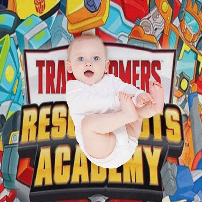 Transformers Rescue Bots Academy Throw Blanket