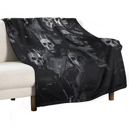 Simon Ghost Riley Throw Blanket