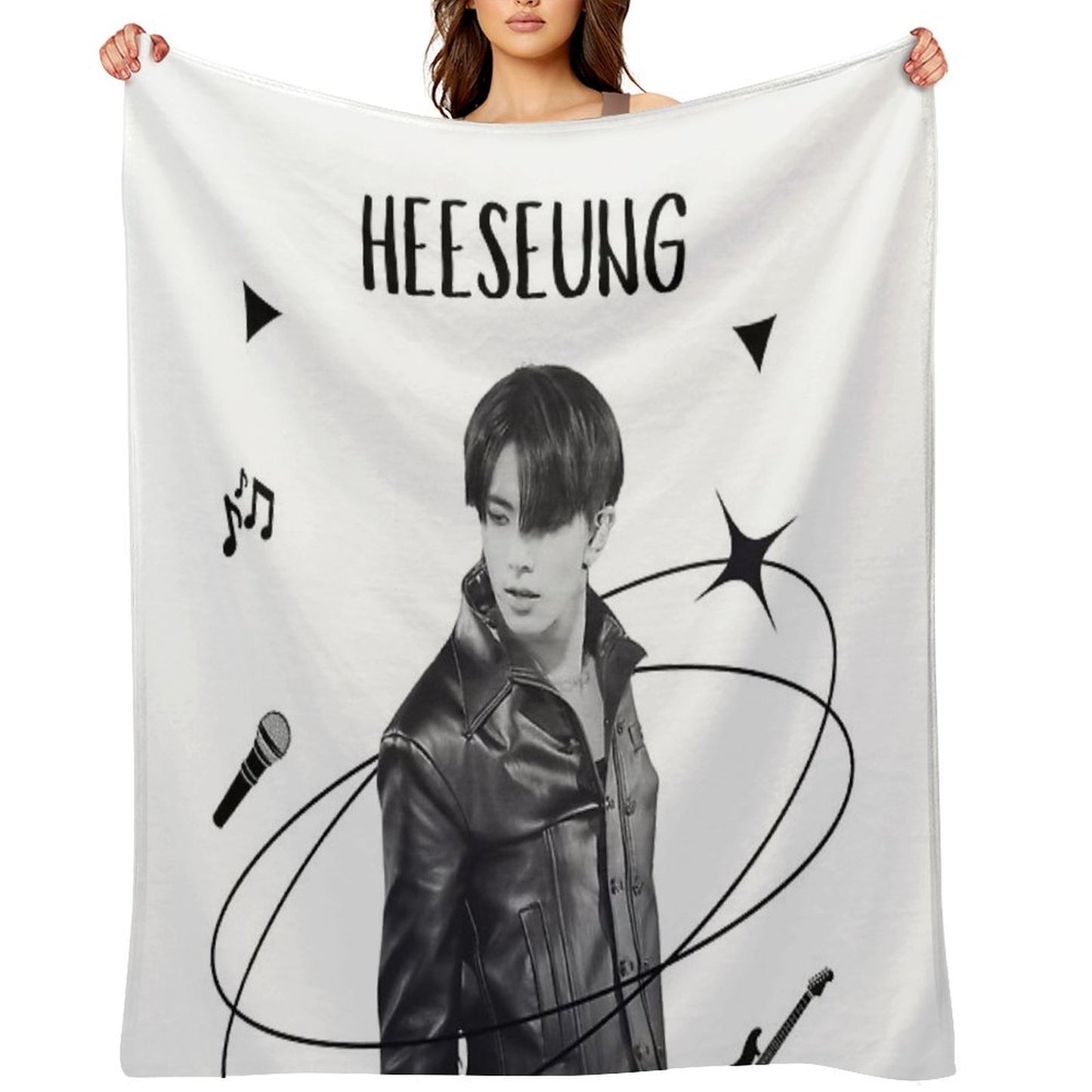 Enhypen Heeseung (Lee Heeseung) Throw Blanket
