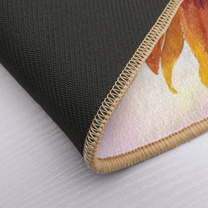 A Golden Touch Bath Mat