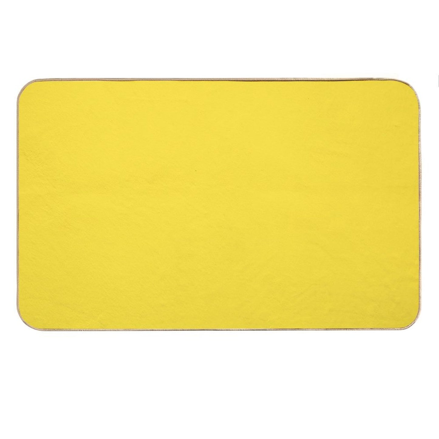 All Imperial Yellow Bath Mat
