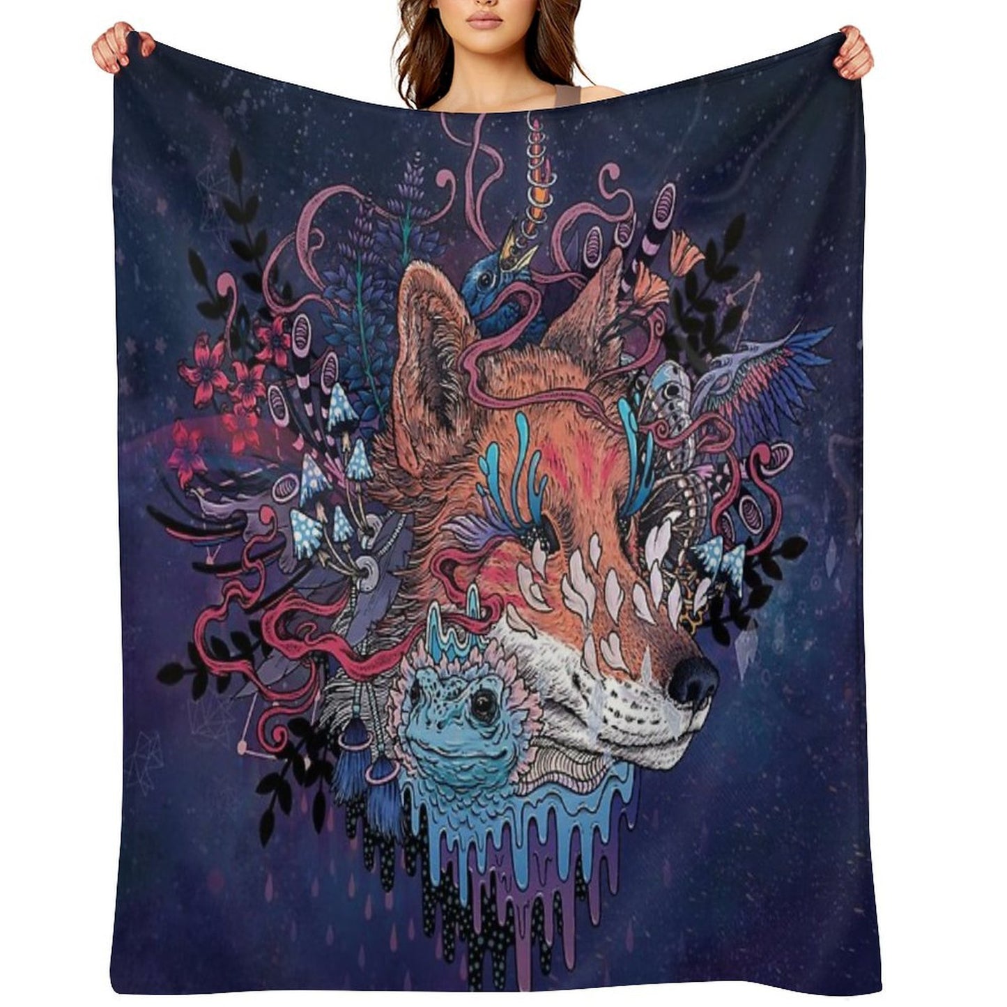 Envoy (Kitsune) Throw Blanket