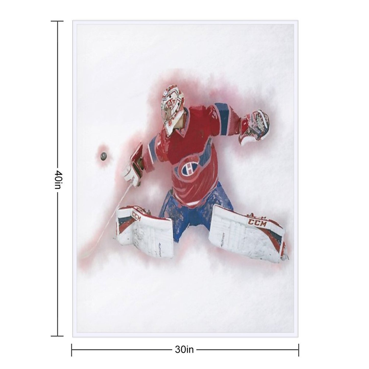 Carey Price Throw Blanket
