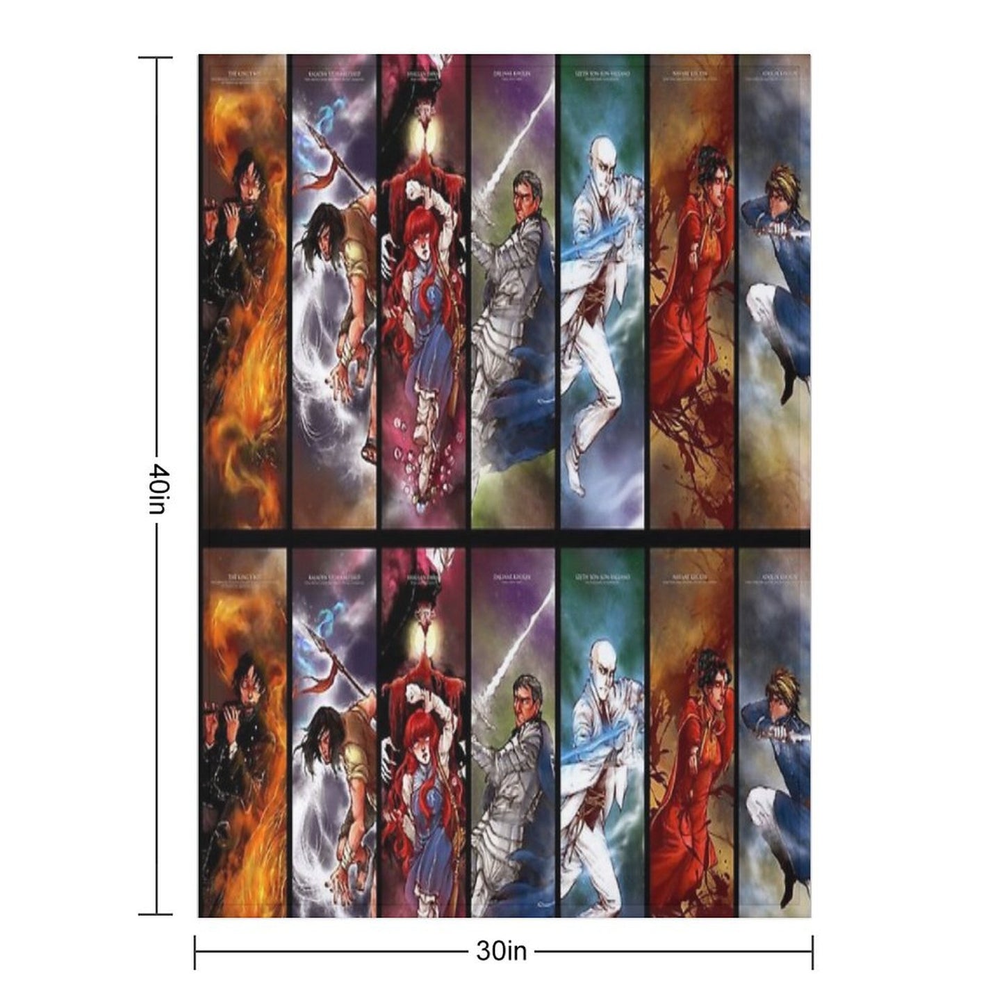 The Stormlight Archive Epic Fantasy Novel 2022 By Brandon Sanderson Character Fanart Collage Throw Blanket