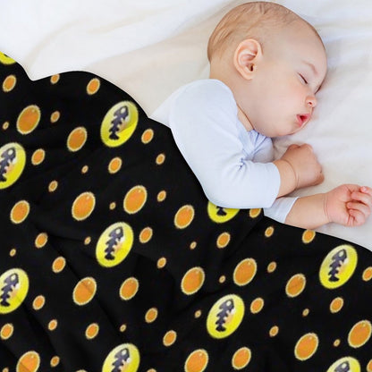 Salmon Egg Throw Blanket