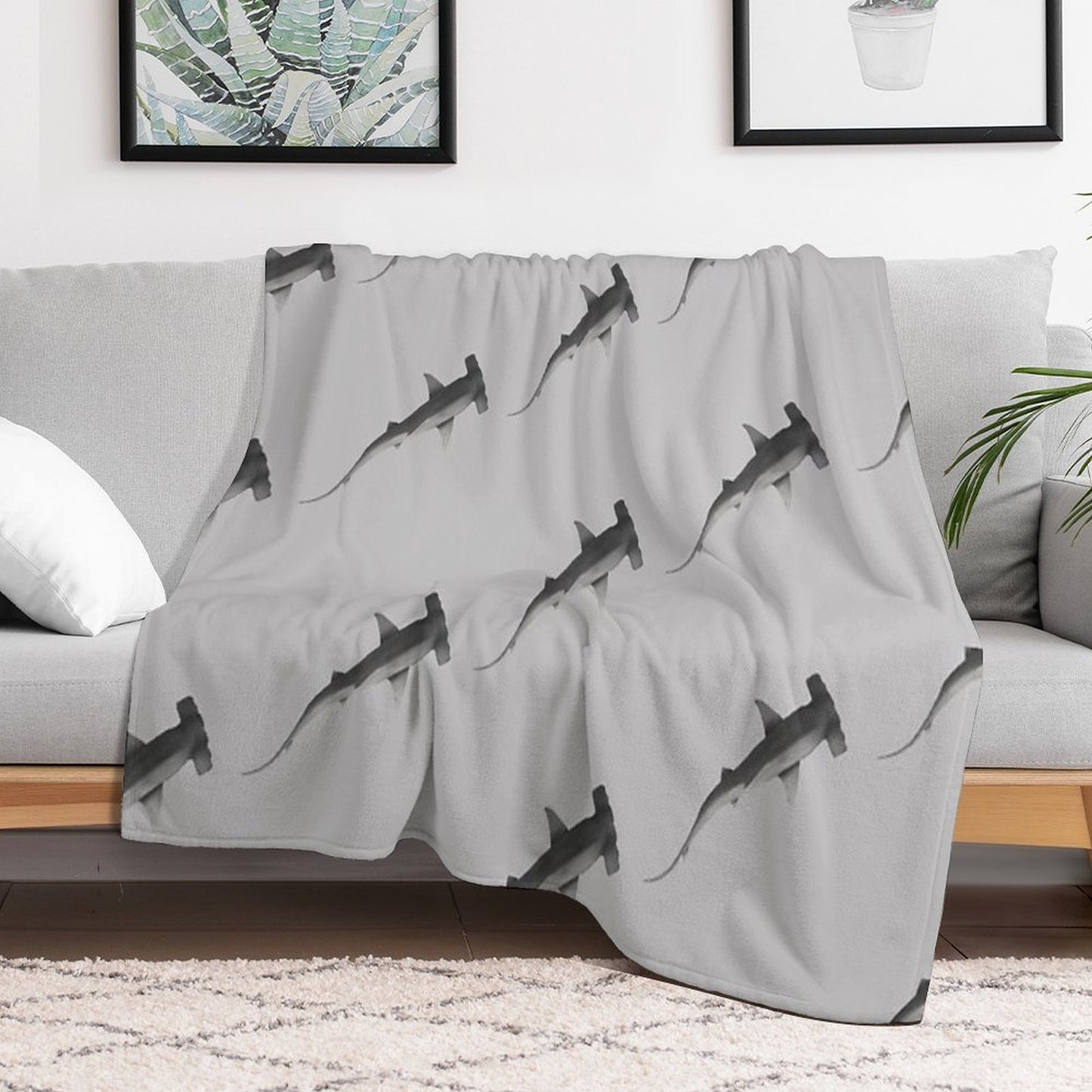 Hammerhead Throw Blanket