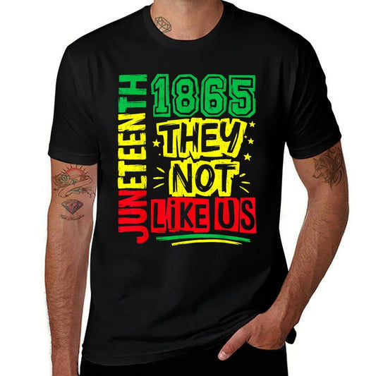 Juneteenth 1865 Black History Month Black Lives Matter Men  Versatile T-Shirt