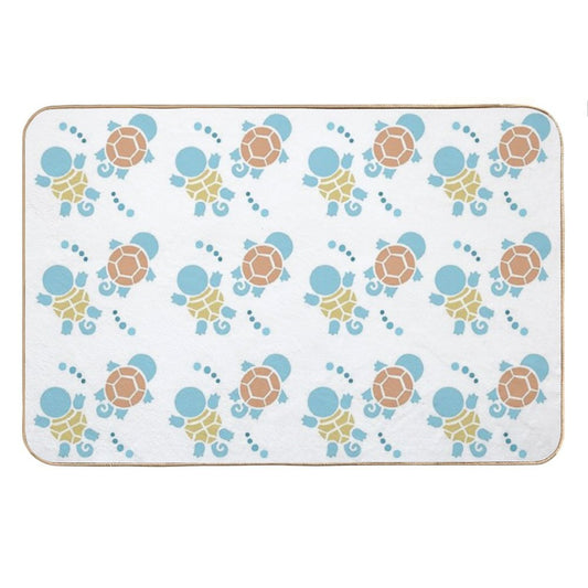 Poke Tiny Turtles Bath Mat