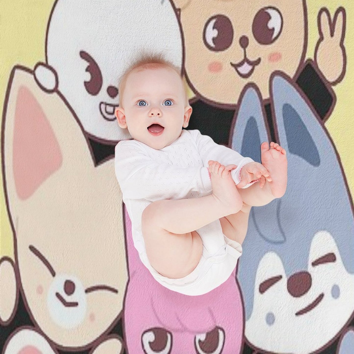 Stray Kids - Skzoo Throw Blanket