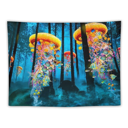 Electric Jellyfish Worlds in A New Forest Tapestry