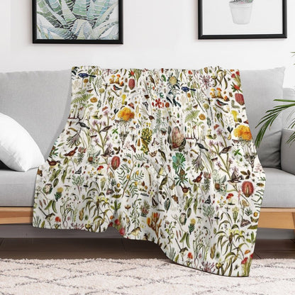 Biology Australia. Throw Blanket