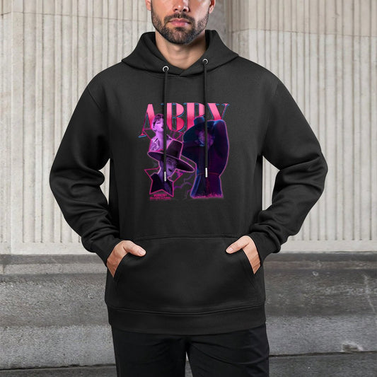 Kpop Demon Hunters Halloween Abby Showcase Y2K Style Poster Easy Care Hoodie