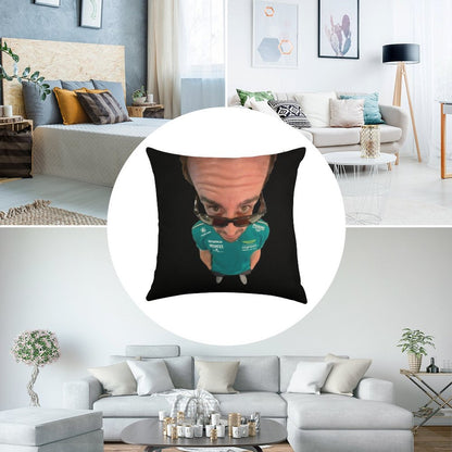 Ferdinand Meme Linen Throw Pillow Cover