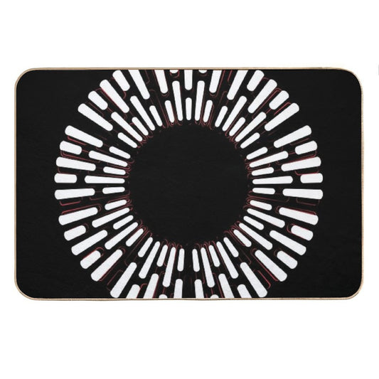 Death Star Lighting Bath Mat