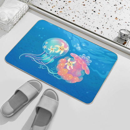 Jellyfish Bus Bath Mat