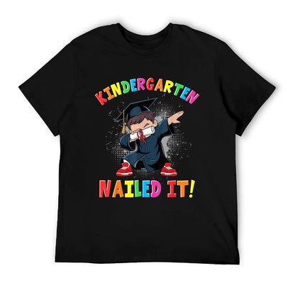 Kindergarten Graduation 2025 Boys Kids Dabbing Graduation T-Shirt