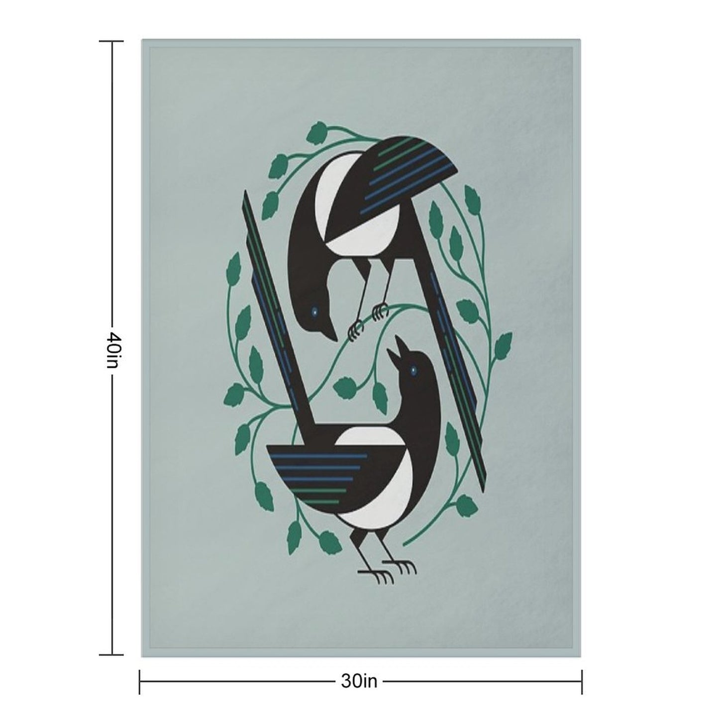 The Joy of Spring Throw Blanket