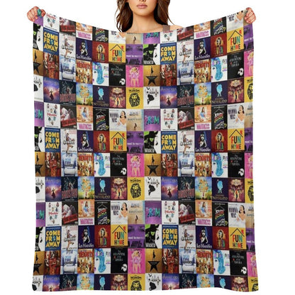 Broadway's Must Sees! Throw Blanket
