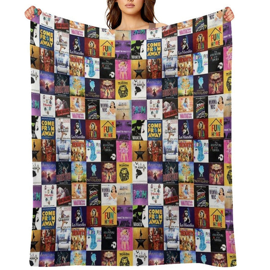 Broadway's Must Sees! Throw Blanket