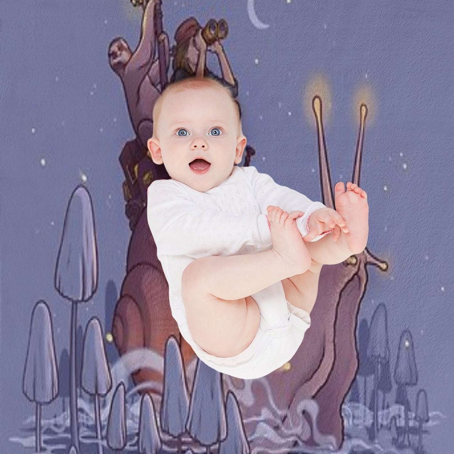 Sluggage Throw Blanket