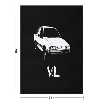 Vl Commodore Throw Blanket