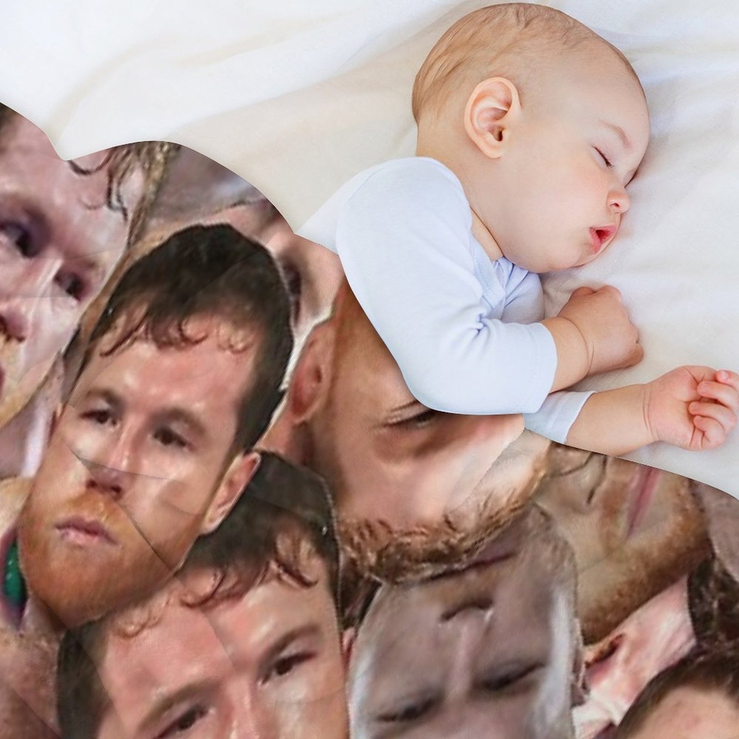 Canelo Álvarez - Boxing Face Pattern Throw Blanket