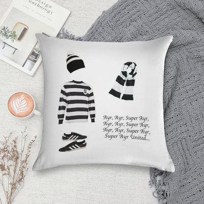 Ayr United Fc Soft Gift Ready Throw Pillow
