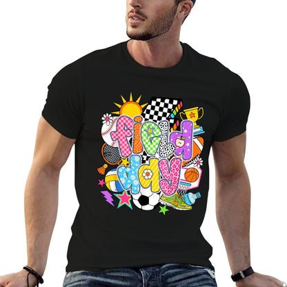 Field Day Fun Day Let The Games Begin Field Trip Teacher Kid  Summer-ready Fabric T-Shirt