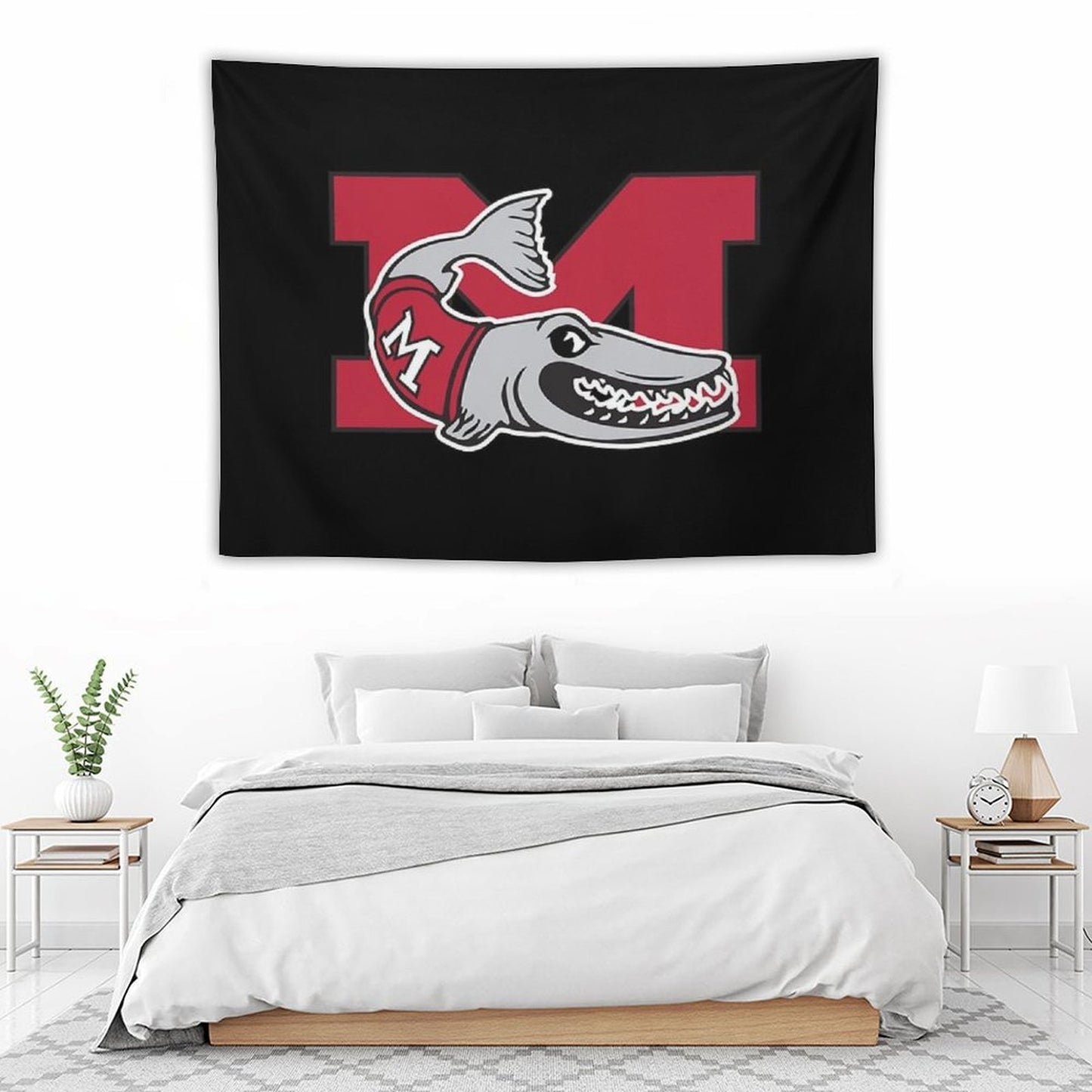 Muskingum Fighting Muskies Tapestry