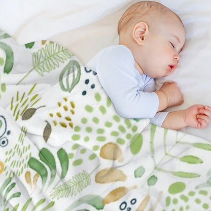 Lovely Green Throw Blanket