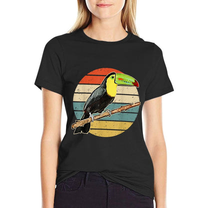 Retro Toucan Vintage Distressed Style Toucan T-Shirt