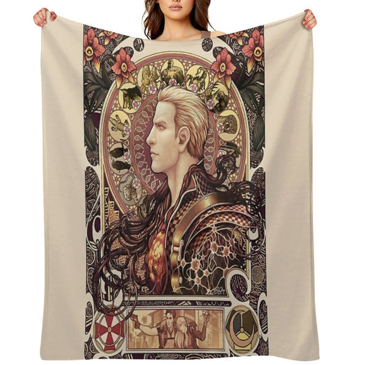 Biohazard Zodiac Throw Blanket