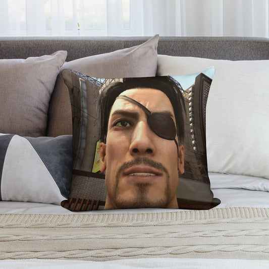 Goro Majima Soft Bedroom Essential Throw Pillow