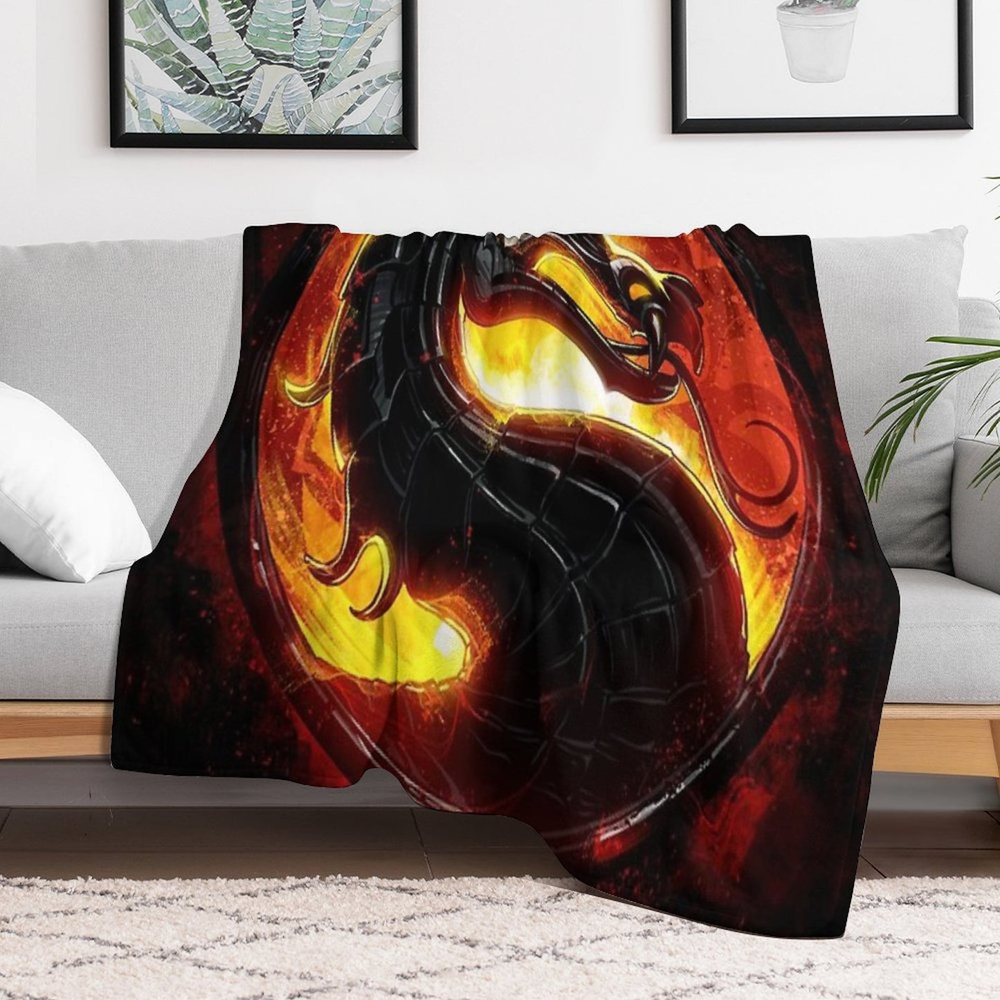 Mortal Kombat Throw Blanket