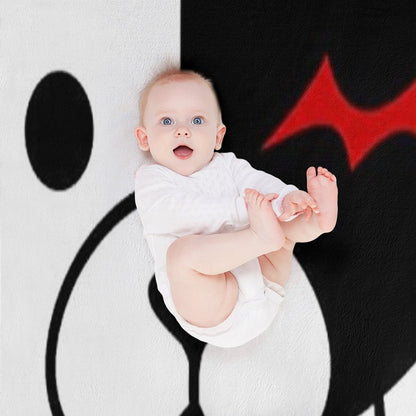 Monokuma Throw Blanket