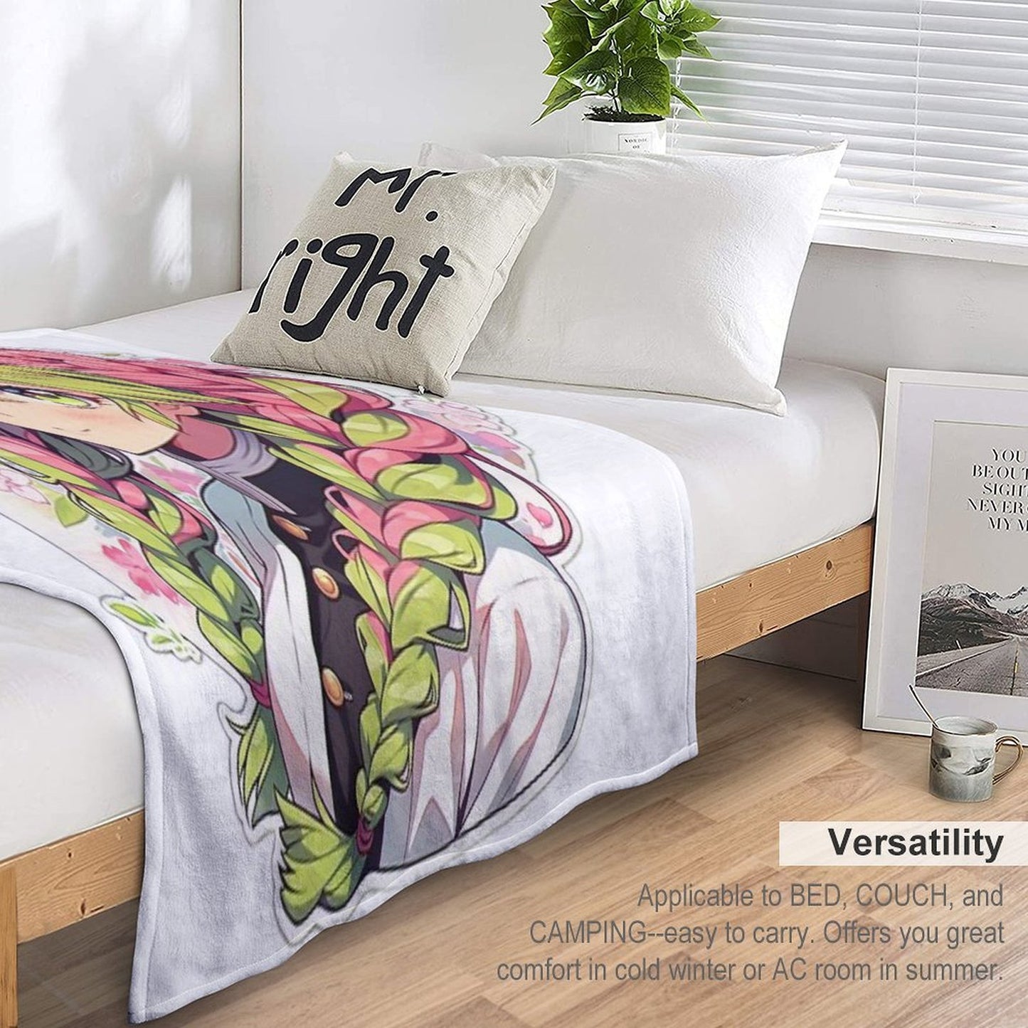 Cute Love Slayer Throw Blanket