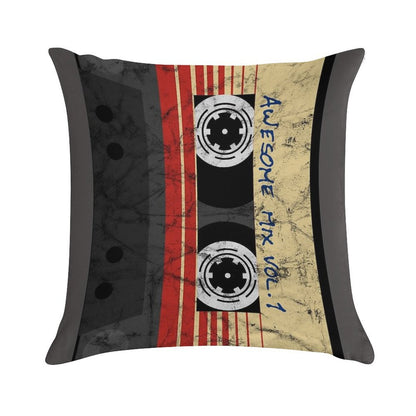 Vintage Awesome Mixtape Vol. 1 Soft Style Accent Throw Pillow