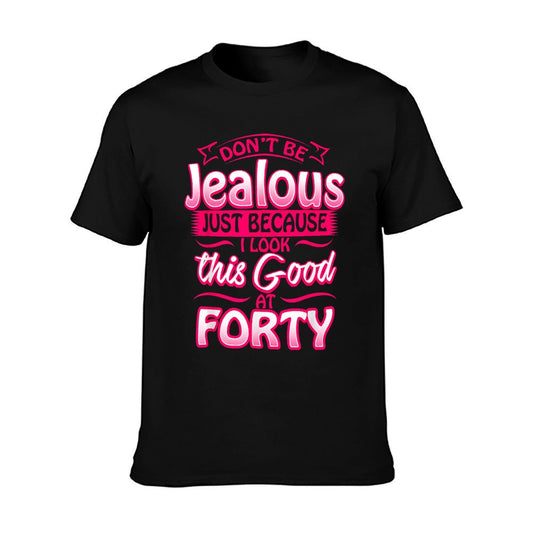 40th Birthday Gift Women 1978 Funny Bday Party Style  Trendy Pattern T-Shirt