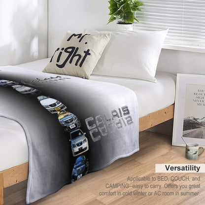 Calais List Throw Blanket