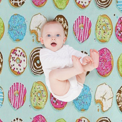 Sweet Donuts Throw Blanket