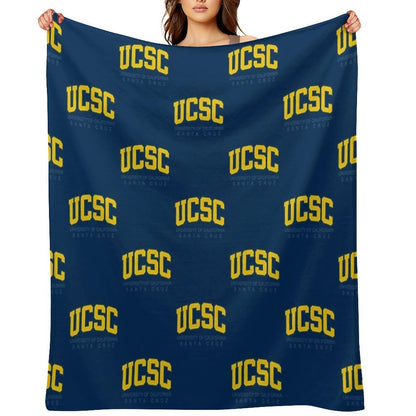 Uc Santa Cruz  Ucsc Throw Blanket