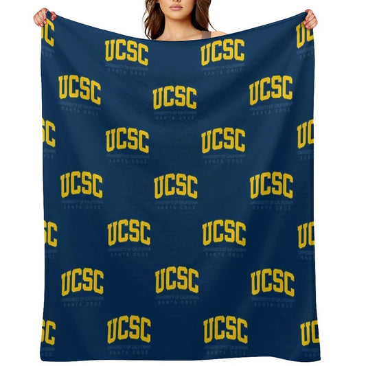 Uc Santa Cruz  Ucsc Throw Blanket
