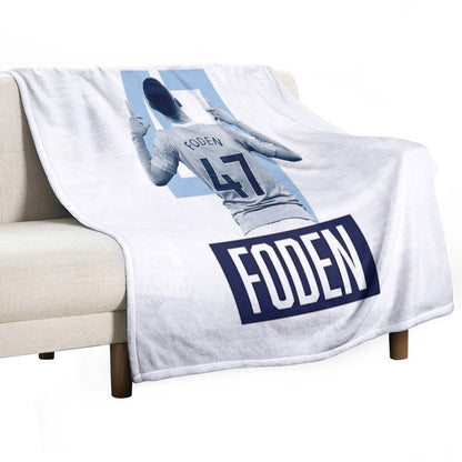 Phil Foden Throw Blanket