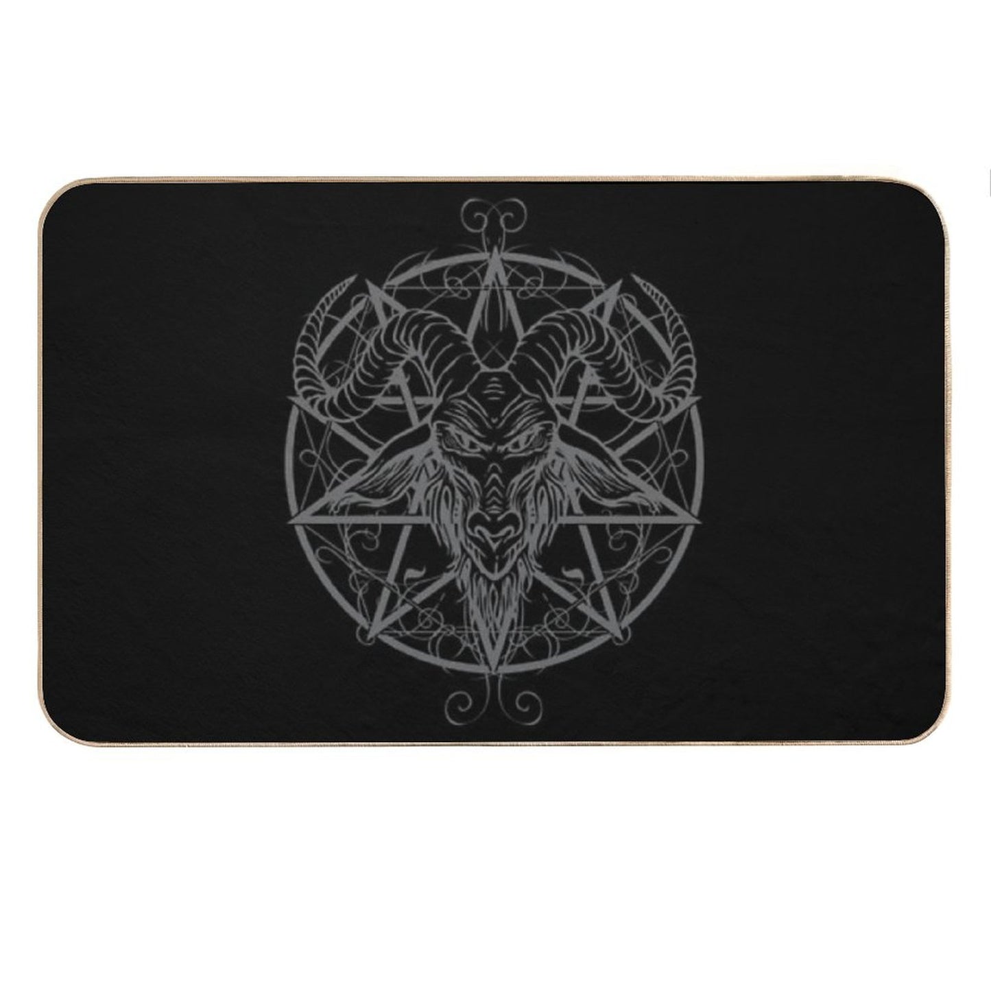 Baphomet Goat Bath Mat