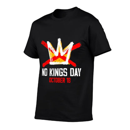 No Kings Men Women No Kings  Easy-care T-Shirt