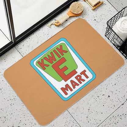 Kwik E Mart Simpsons Logo Bath Mat