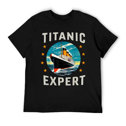 Titanic Expert Funny RMS Titanic Birthday Merch Kids Boys T-Shirt