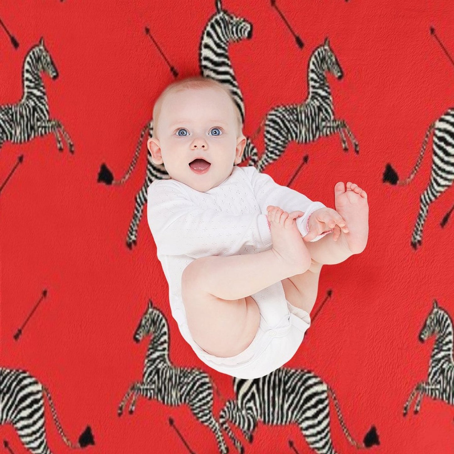 The Tenenbaums Zebra! Throw Blanket