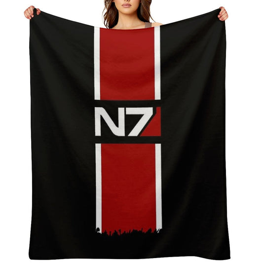 N7 Throw Blanket